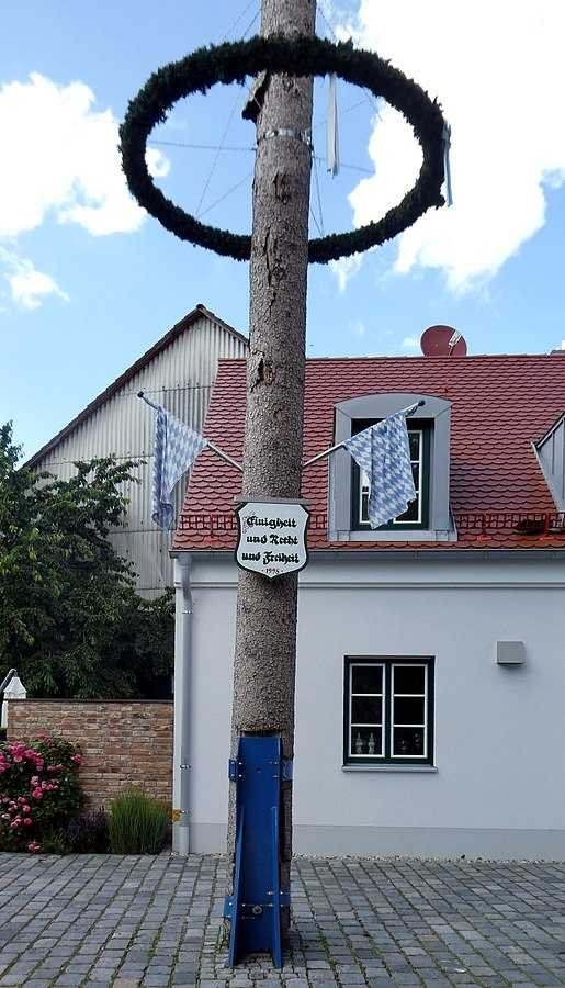 Dauerhafte haarentfernung in Hohenbachern,_Maibaum,_1